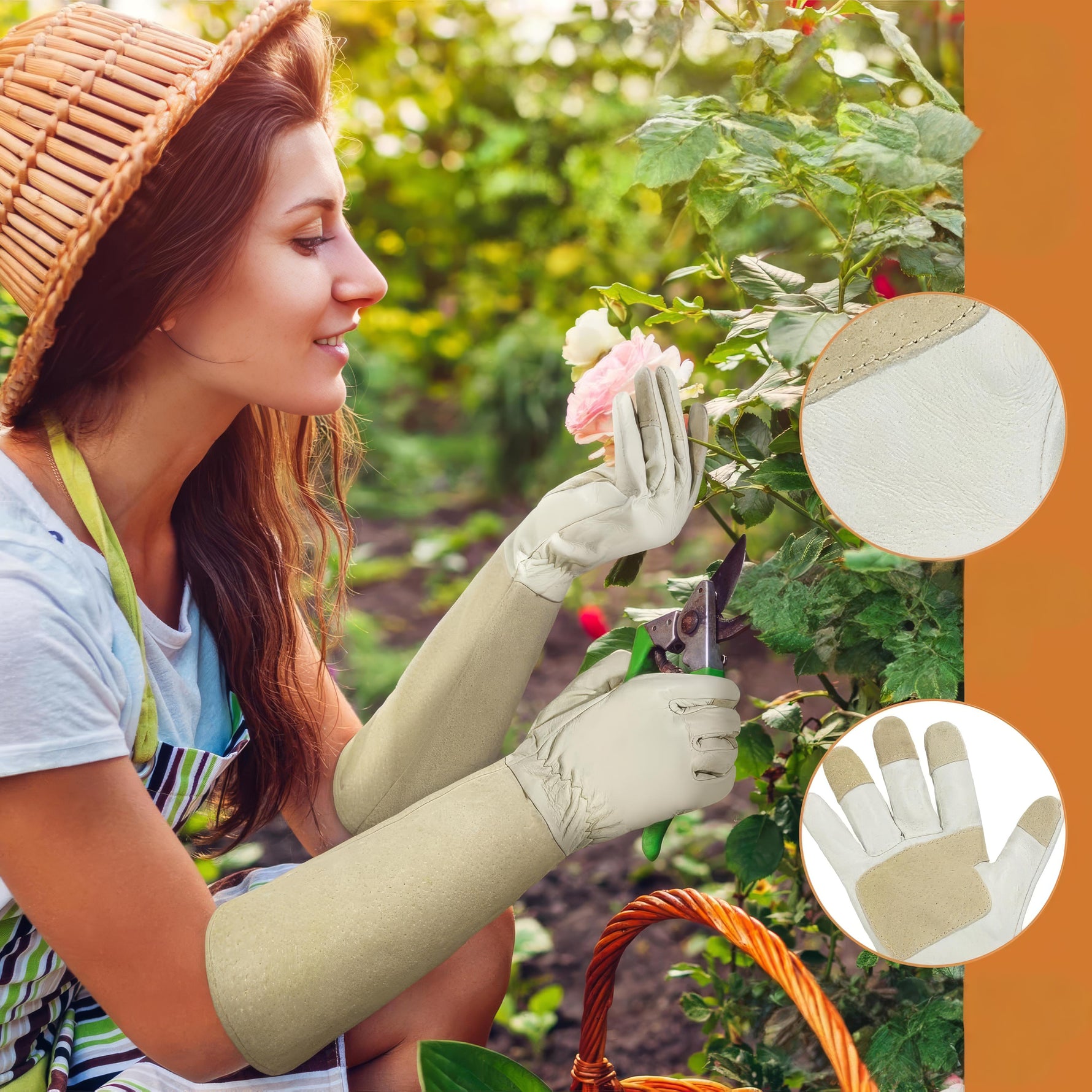 Gartenheld – Ergonomische und schützende Handschuhe für Gärtnerinnen