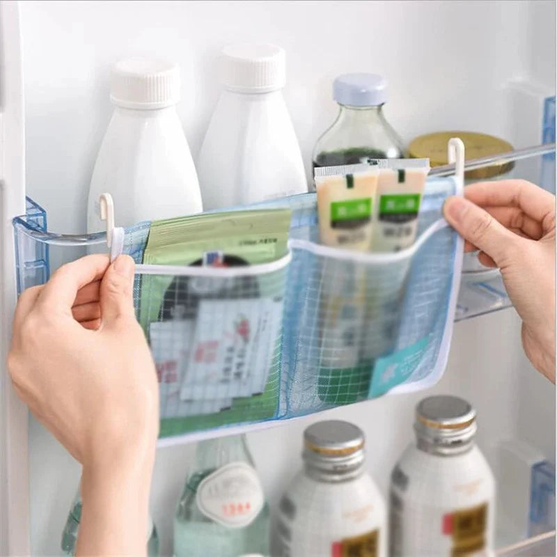 Refrigerator Organizer for Tidiness | Breathable Design | Easy to Hang