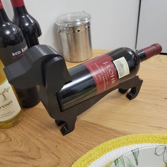 Charming Dachshund Wine Bottle Holder for Wine Lovers