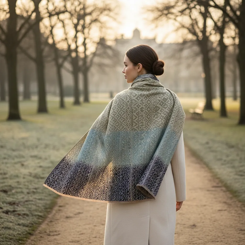 Nordic Charm – Elegant Winter Scarf for Women