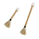 GourmetGrill Basting Brush Set | Cotton Bristles | Wooden Handle
