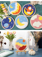 Tierische Fadenkunst: Kreatives DIY-Set mit Zubehör