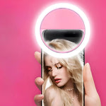 Handy Ringlicht zum Clip-On – Tragbare Beleuchtung