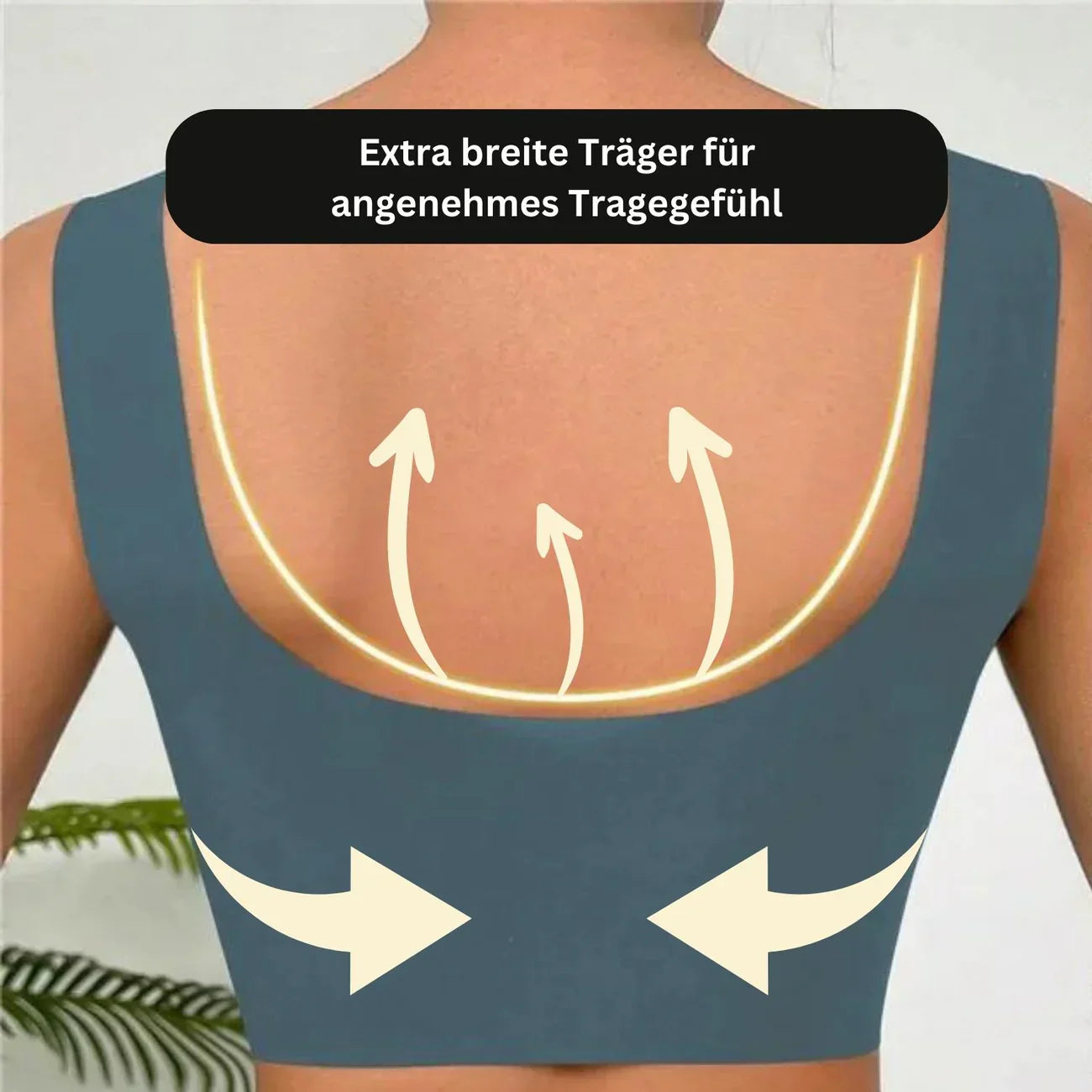 Nahtloser Push-Up BH ohne Bügel für maximalen Komfort