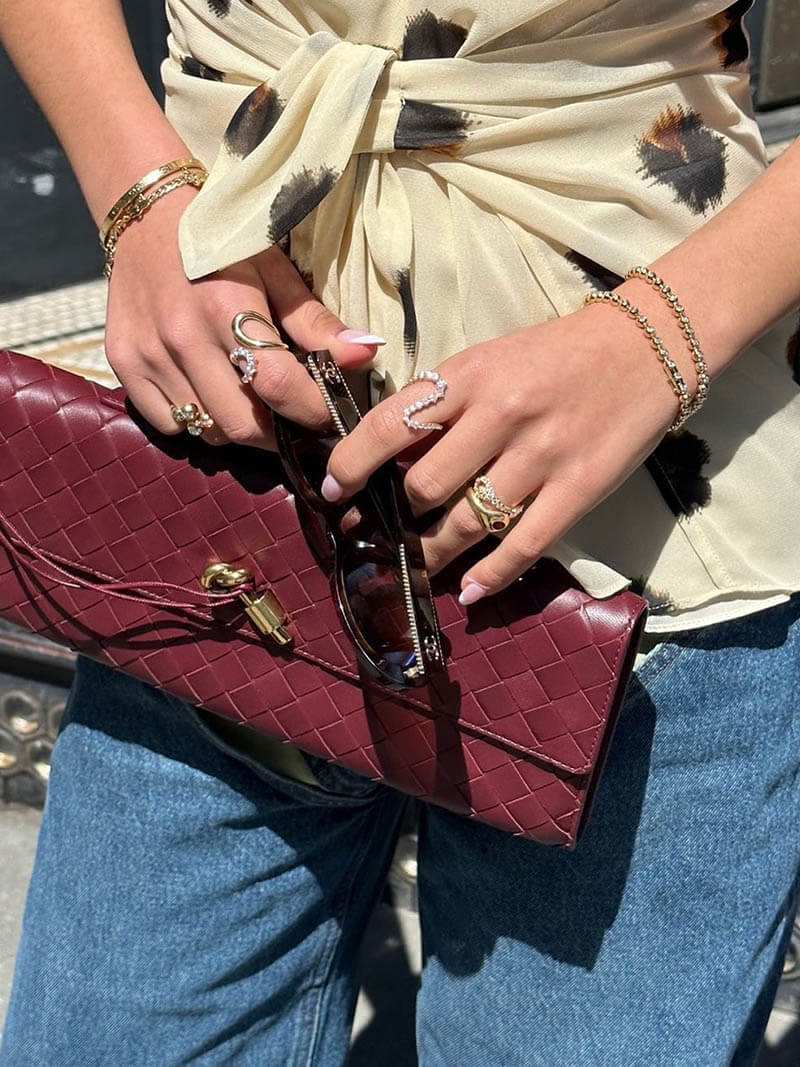 Elegante Tragetasche mit modernem Flair