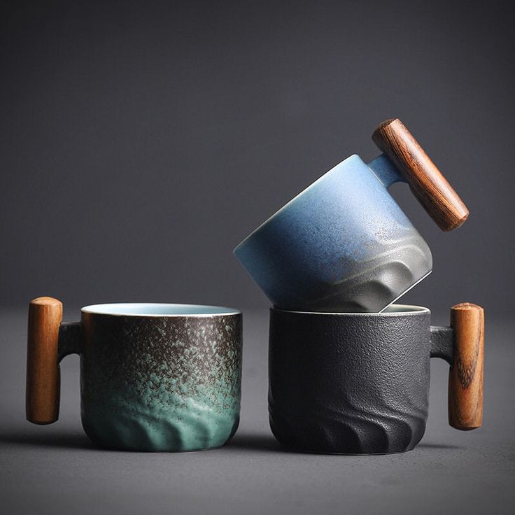 Elegantes 6-teiliges Porzellanbecher-Set für stilvolle Momente