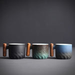 Elegantes 6-teiliges Porzellanbecher-Set für stilvolle Momente