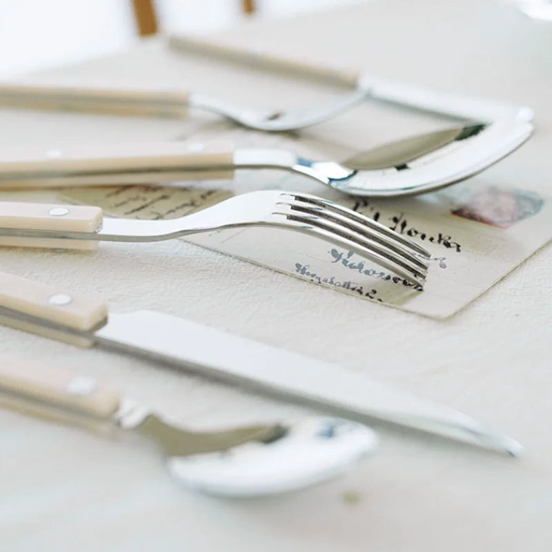 Elegantes 24-teiliges Essbesteckset für stilvolle Anlässe