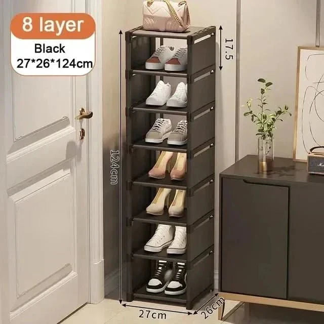 Corner Shoe Organizer Rack – Compact Storage for Limited Spaces