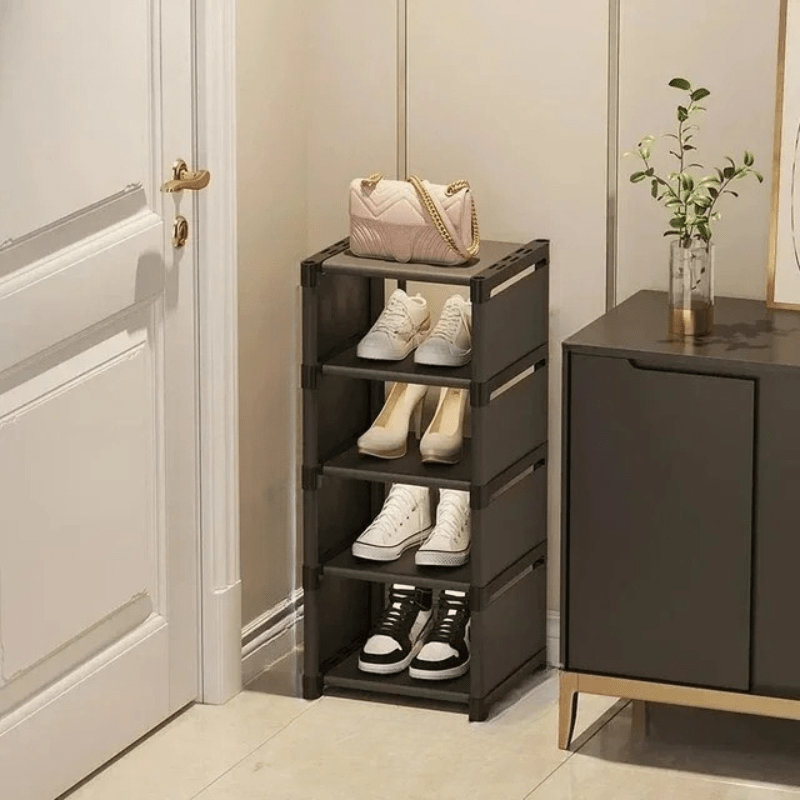 Corner Shoe Organizer Rack – Compact Storage for Limited Spaces