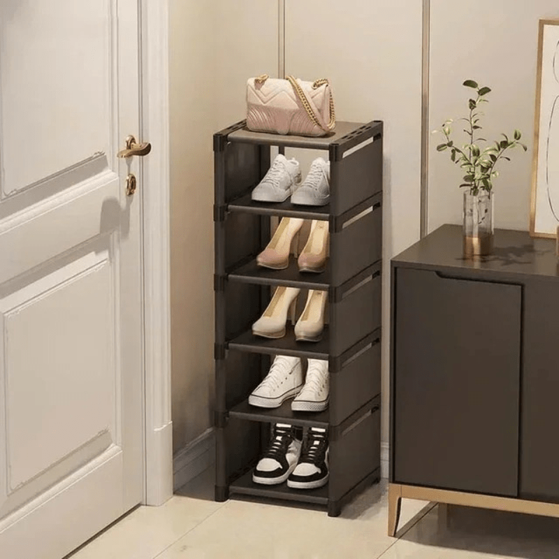 Corner Shoe Organizer Rack – Compact Storage for Limited Spaces