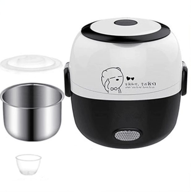 Elektrische Lunchbox mit Dampfgarfunktion – 1L – 200W – Kochen und Warmhalten