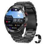 Elegant Smartwatch with Glucose Test and Health Monitoring