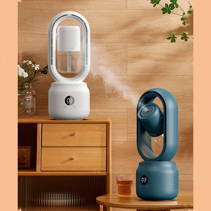 AeroFresh Fan | Bladeless with Humidifier and LED