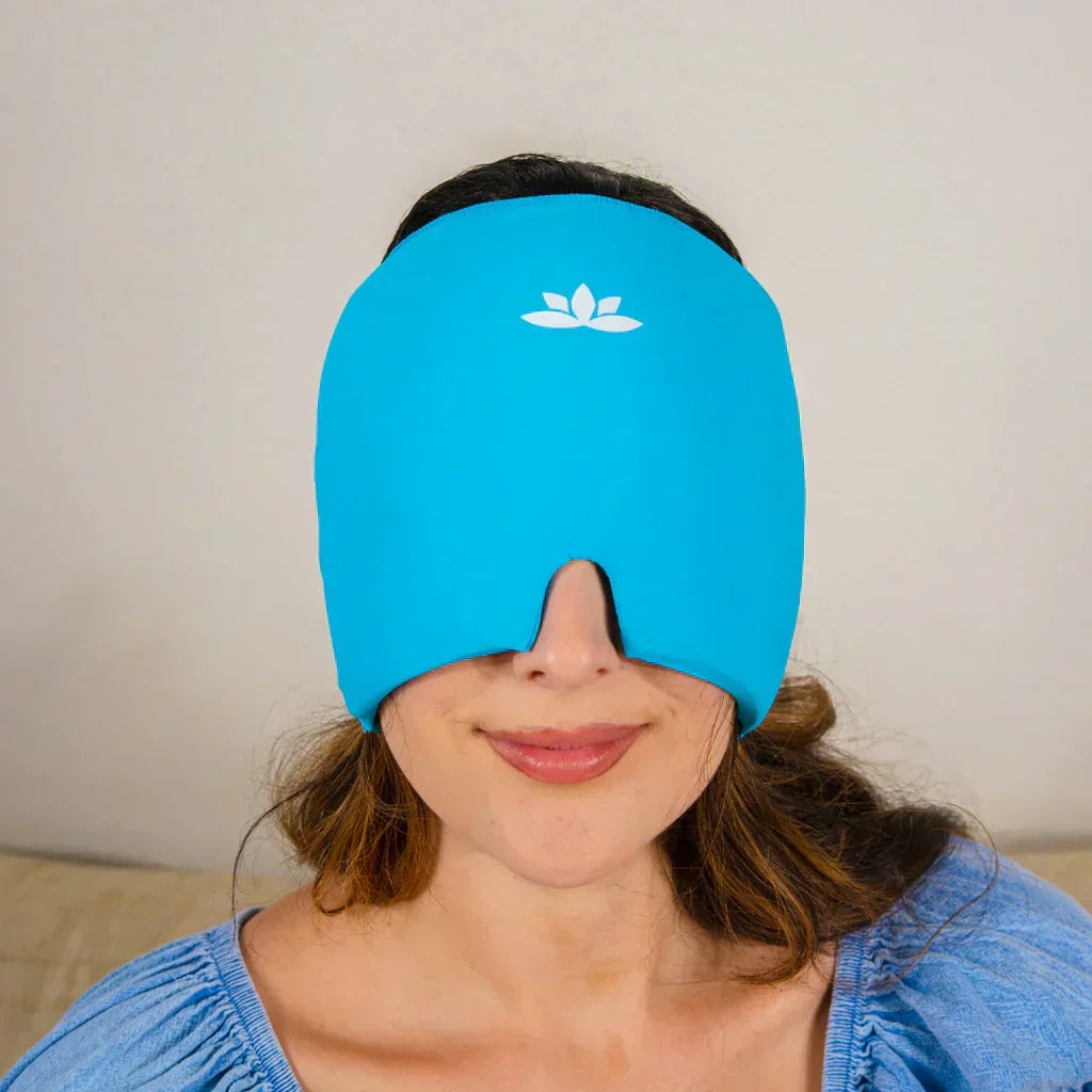 Kopftherapie-Maske mit Warm-Kalt-Funktion – Soforthilfe bei Migräne und Kopfschmerzen