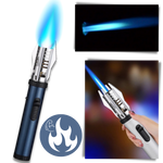 Windproof Lighter with Adjustable Flame Control
