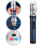 Windproof Lighter with Adjustable Flame Control