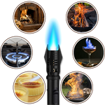 Windproof Lighter with Adjustable Flame Control