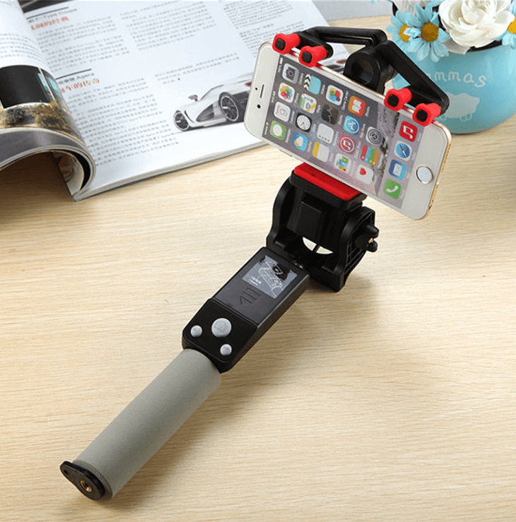 Selfie-Stick "Image Arc" mit 360° Drehung und Bluetooth-Fernbedienung