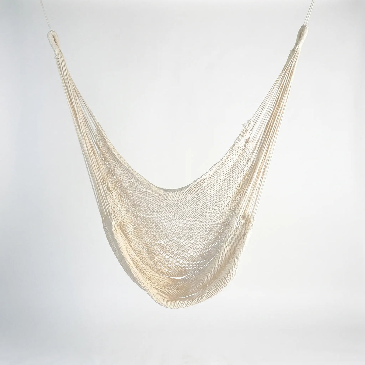 Tasseled Hammock Chair or Bed for Outdoor Use - Unisex Design