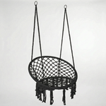 Macrame Swing Chair for Indoor and Outdoor Use - Unisex Boho Style