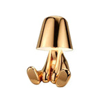 Creative Table Lamp - Cordless Sculpture Light with Dimmer