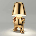 Creative Table Lamp - Cordless Sculpture Light with Dimmer