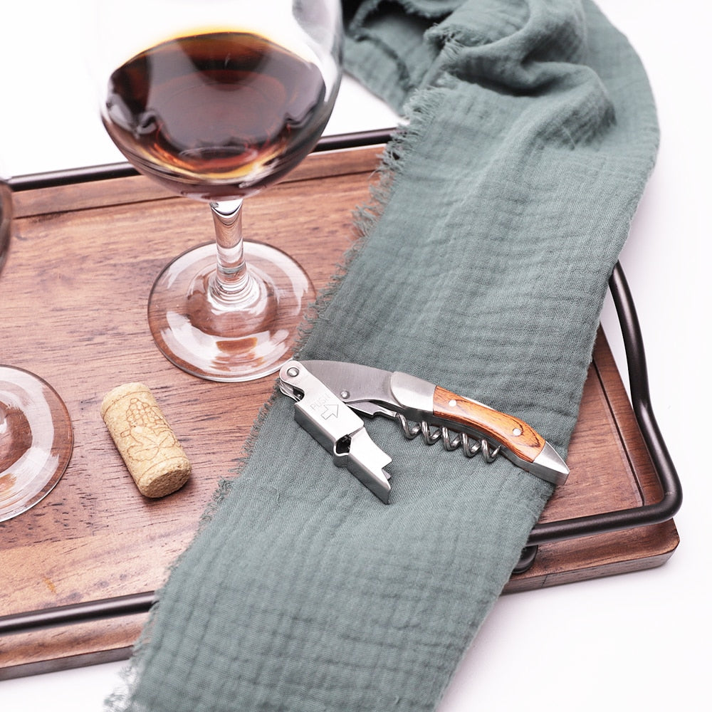 Flaschenöffner und Folienabschneider Geschenk für Weinliebhaber