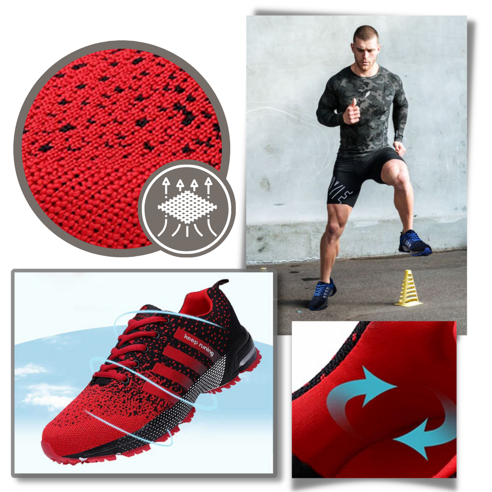 Comfortable men's sneakers for sports and everyday wear