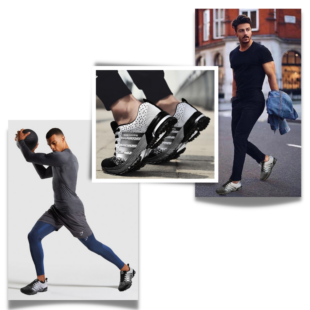 Comfortable men's sneakers for sports and everyday wear