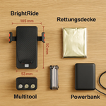 Multifunktionales Fahrradlicht mit Powerbank und 1500 Lumen