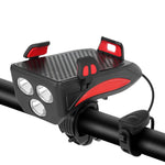 Multifunktionales Fahrradlicht mit Powerbank und 1500 Lumen