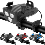 Multifunktionales Fahrradlicht mit Powerbank und 1500 Lumen