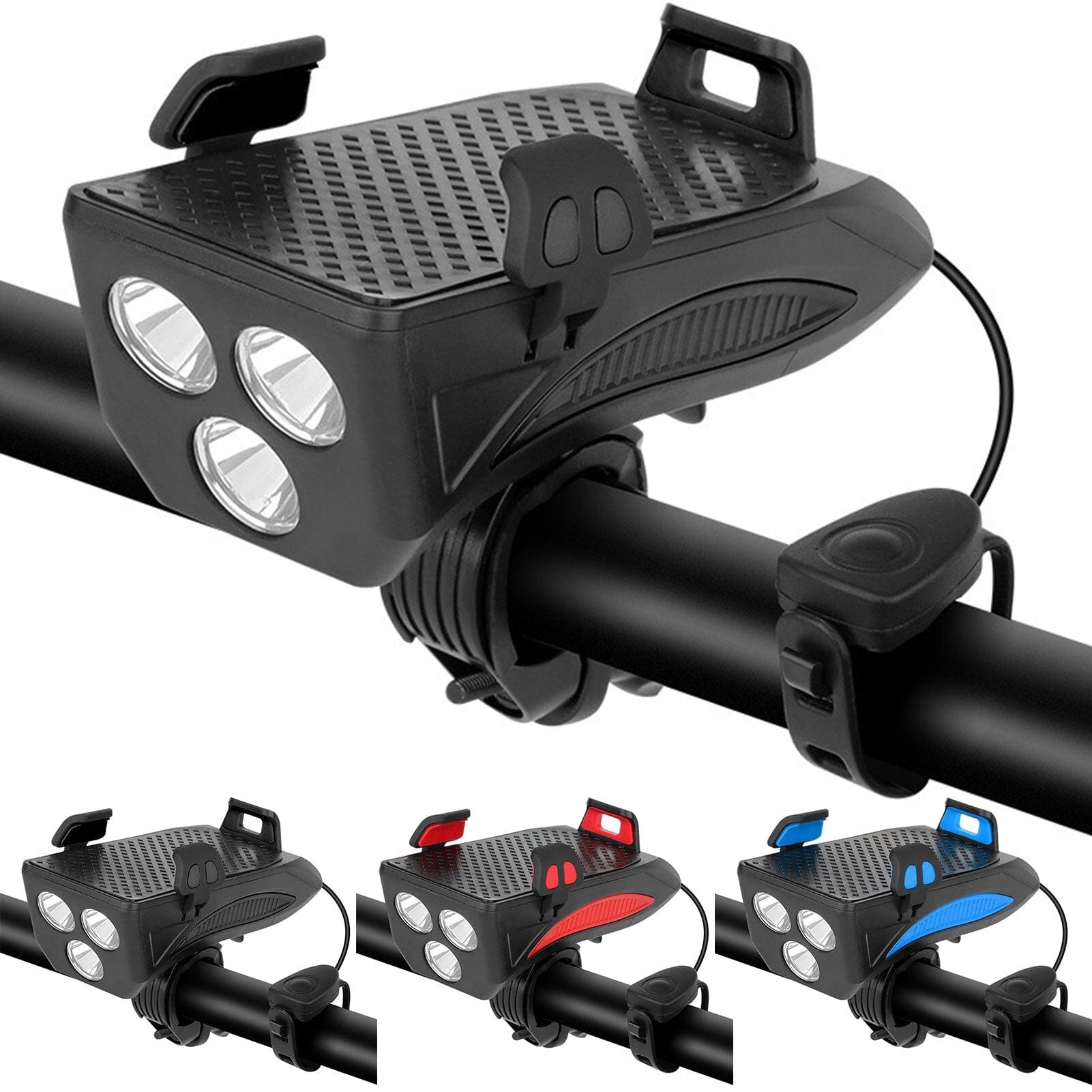 Multifunktionales Fahrradlicht mit Powerbank und 1500 Lumen