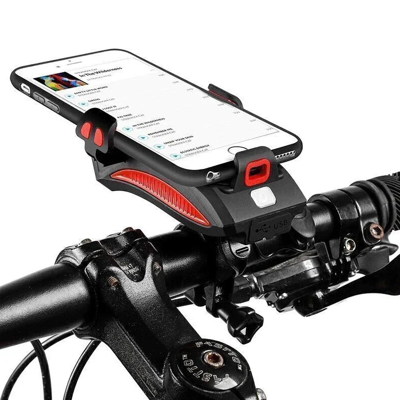 Multifunktionales Fahrradlicht mit Powerbank und 1500 Lumen
