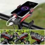Multifunktionales Fahrradlicht mit Powerbank und 1500 Lumen