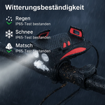 Multifunktionales Fahrradlicht mit Powerbank und 1500 Lumen