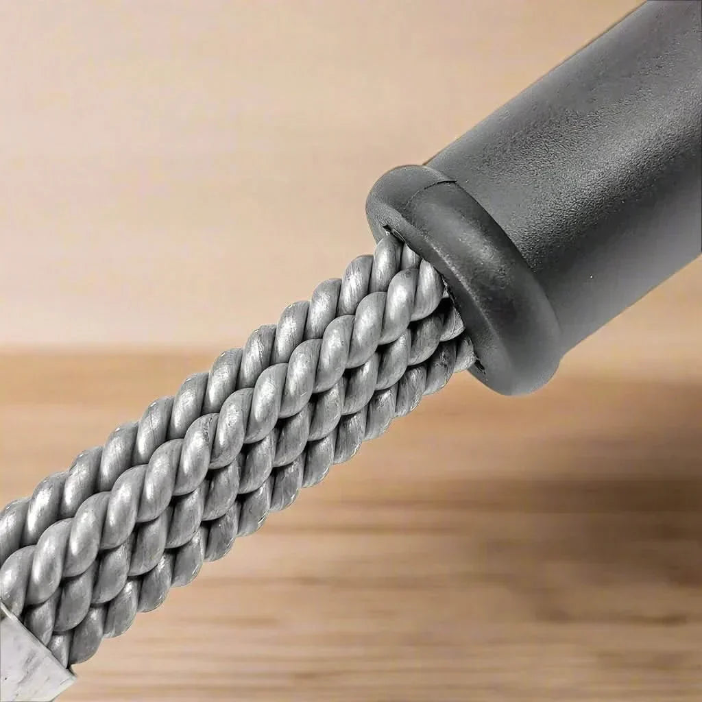 Stainless Steel Grill Cleaning Brush – Safe and Bristle-Free Design