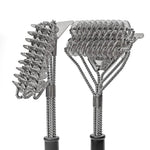 Stainless Steel Grill Cleaning Brush – Safe and Bristle-Free Design