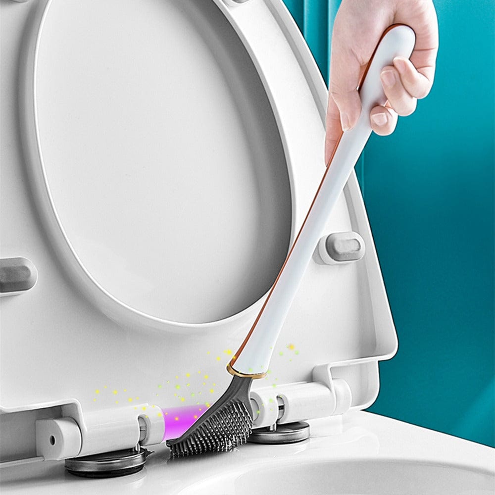 Elegante Silikon-Toilettenbürste für ein makelloses Badezimmer