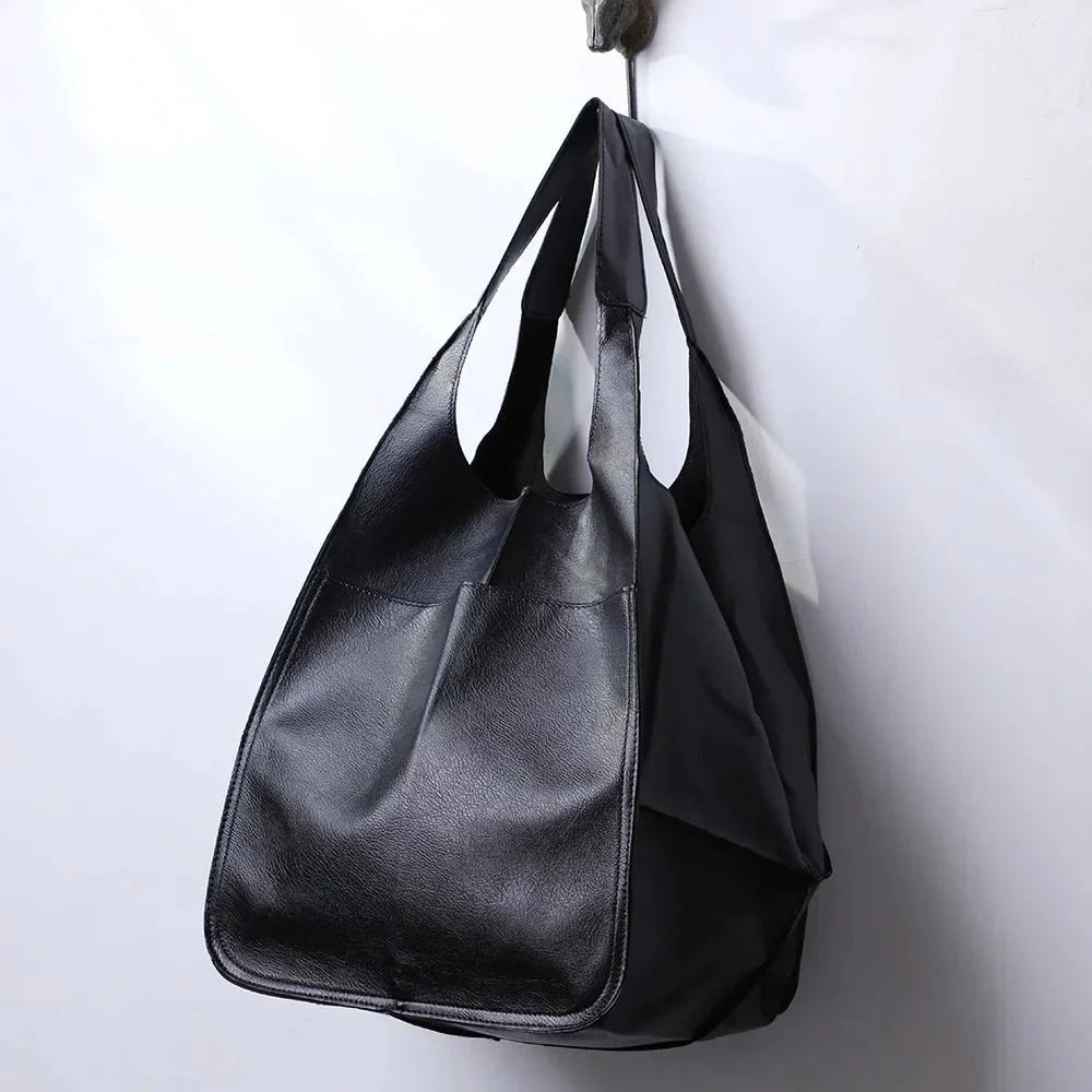 Stilvolle Vintage-Ledertasche mit praktischem Reißverschluss