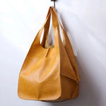 Stilvolle Vintage-Ledertasche mit praktischem Reißverschluss