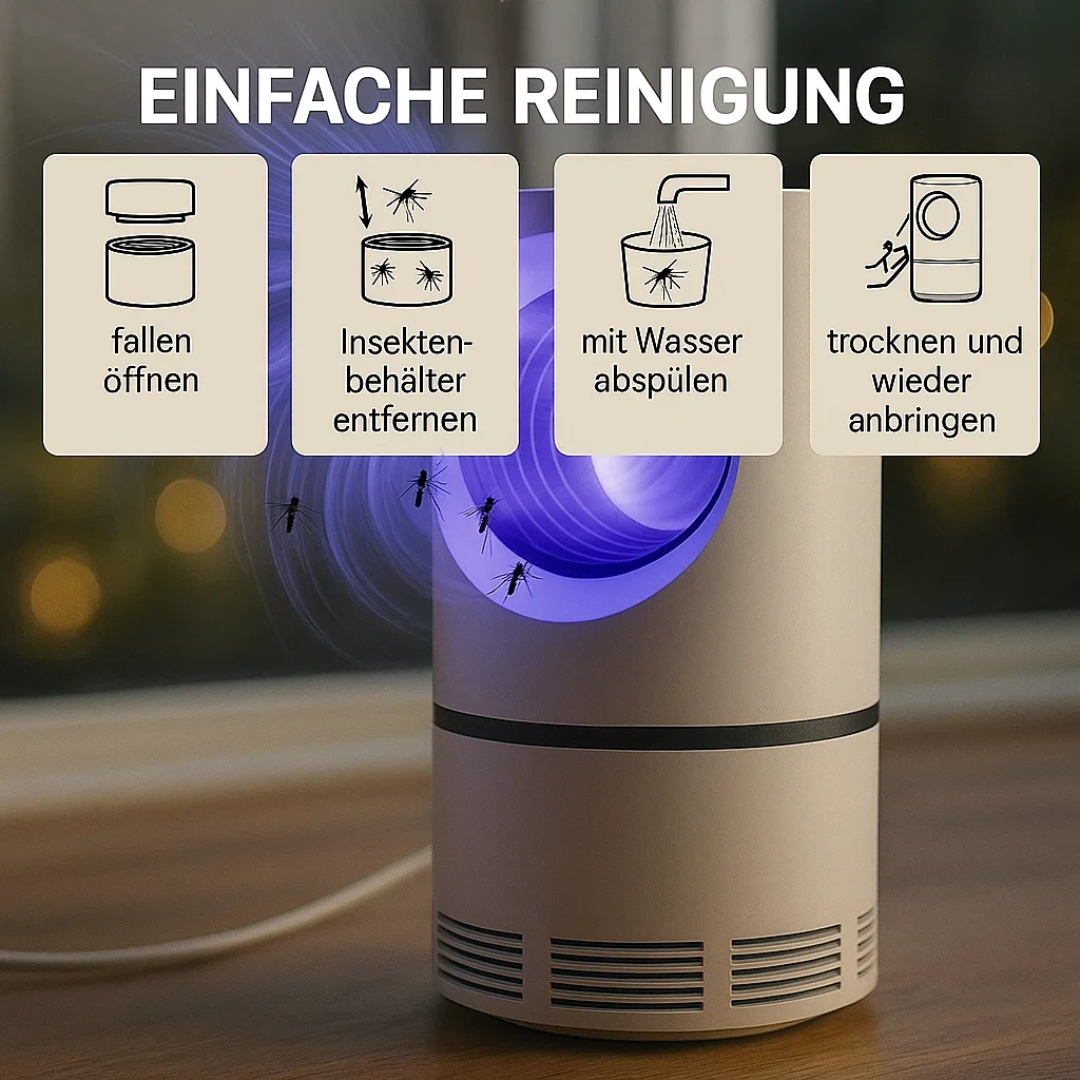 Effiziente UV-Insektenfalle für Innen- und Außenbereich