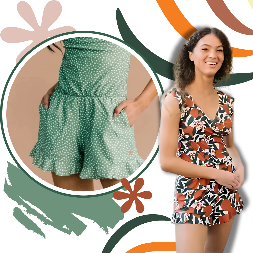 Versatile swimsuit with integrated bra for perfect beach moments