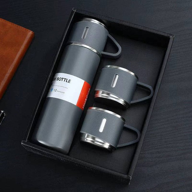 Premium Doppelwandige Edelstahl-Thermobecher für Kaffee