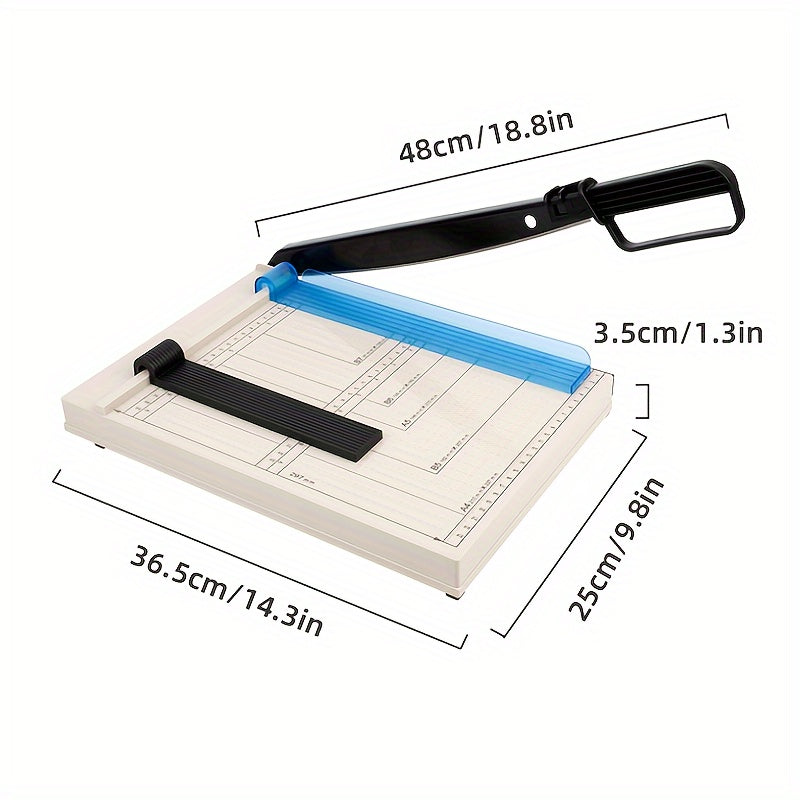 Handbetriebene Papierschneider A4 – Präzise und Robust