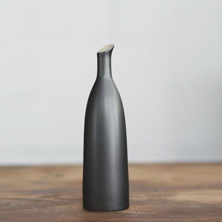 Moderne geometrische Vase aus Keramik