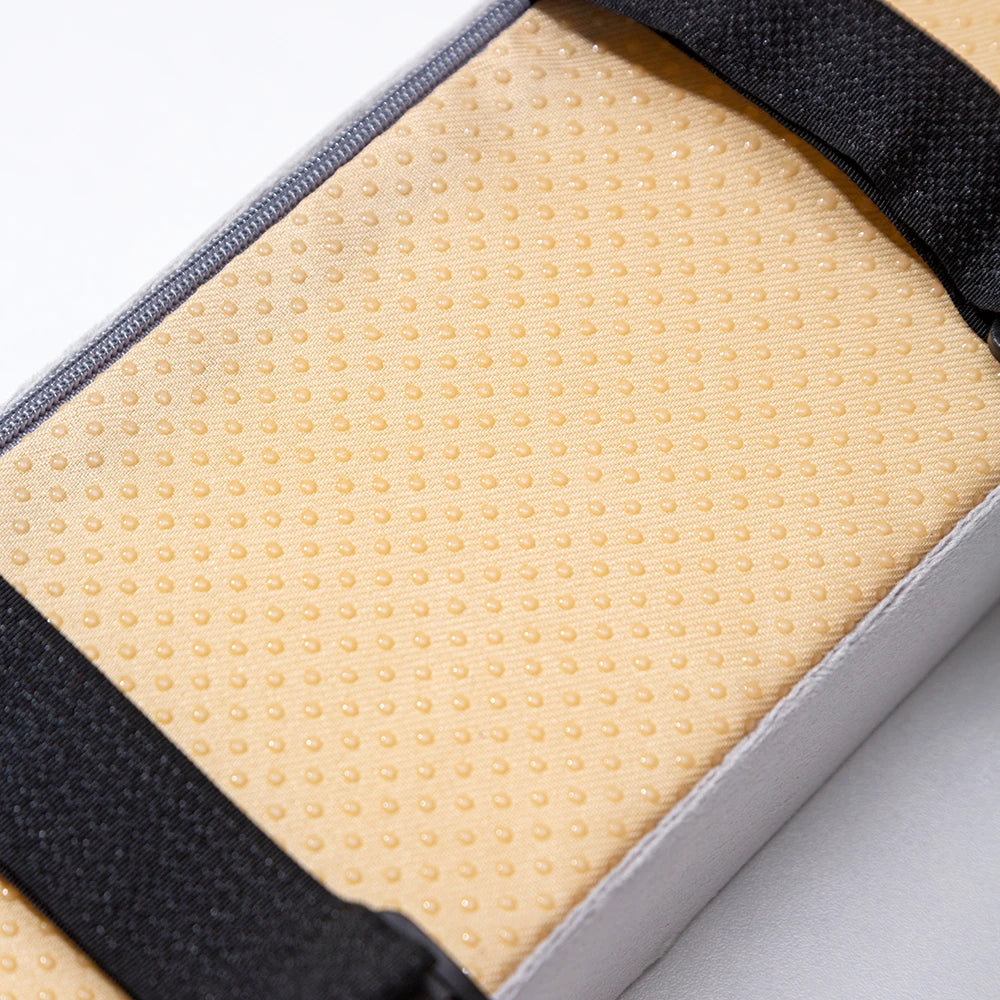 ComfortPlus Armrest Pads | Ergonomic Support | Washable and Removable | Universal Size 27×10×10 cm | Black