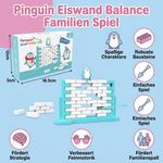 Eiswand Balance Spiel für die ganze Familie von Pinguin