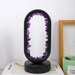 Handgefertigte Amethystlampe für Entspannung und Ruhe – CrystalGlow